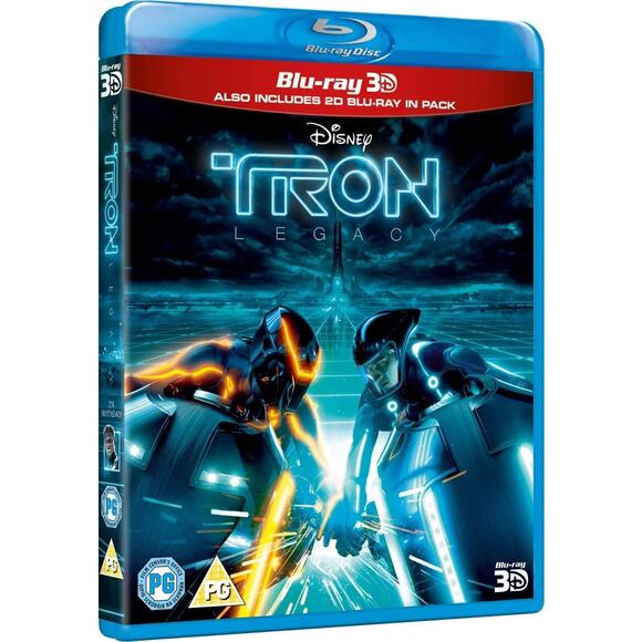 Tron Legacy 3D + 2D Blu-ray | Disney Sci-Fi Action Movie | All Regions | New - Picture 2 of 3